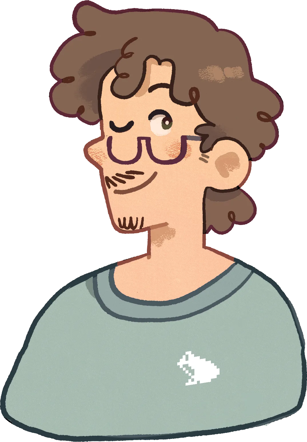 Portrait of illustrator Jaime Martínez